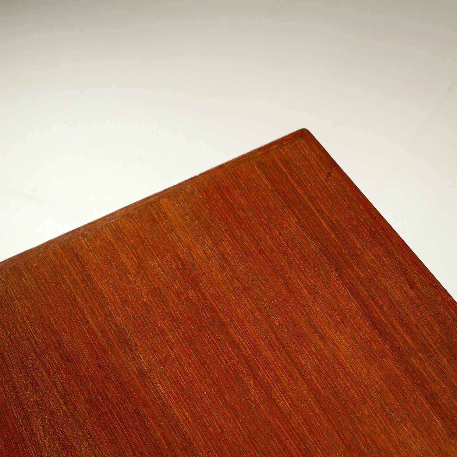 photo vintage Teak And Chrome Desk After Arne Jacobsen, Denmark, 1950s