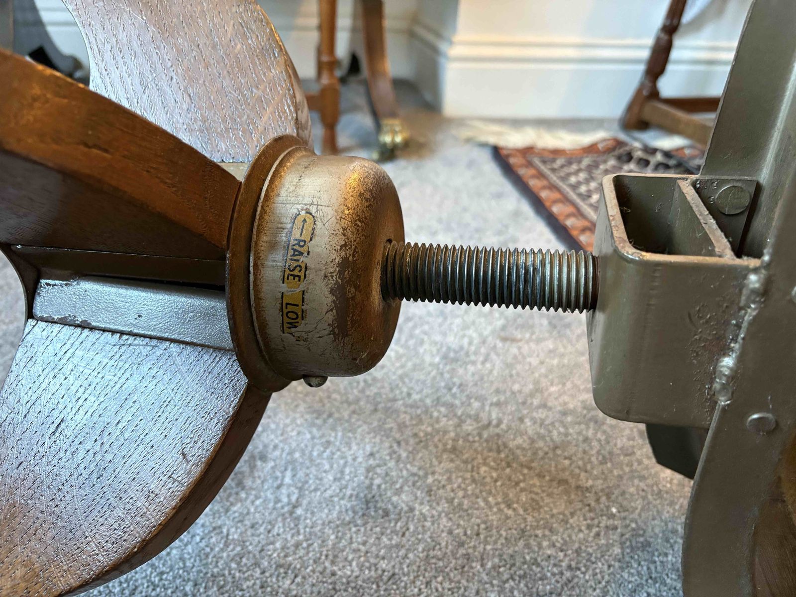 Art Deco  Hillcrest Oak Office Or Occasional Chair photo 300.0