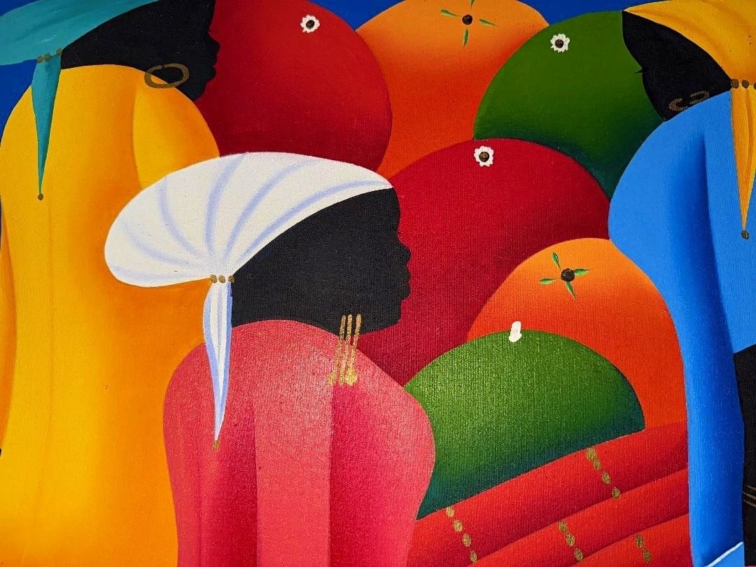 Haitian Women By Claude Florestin photo furniture