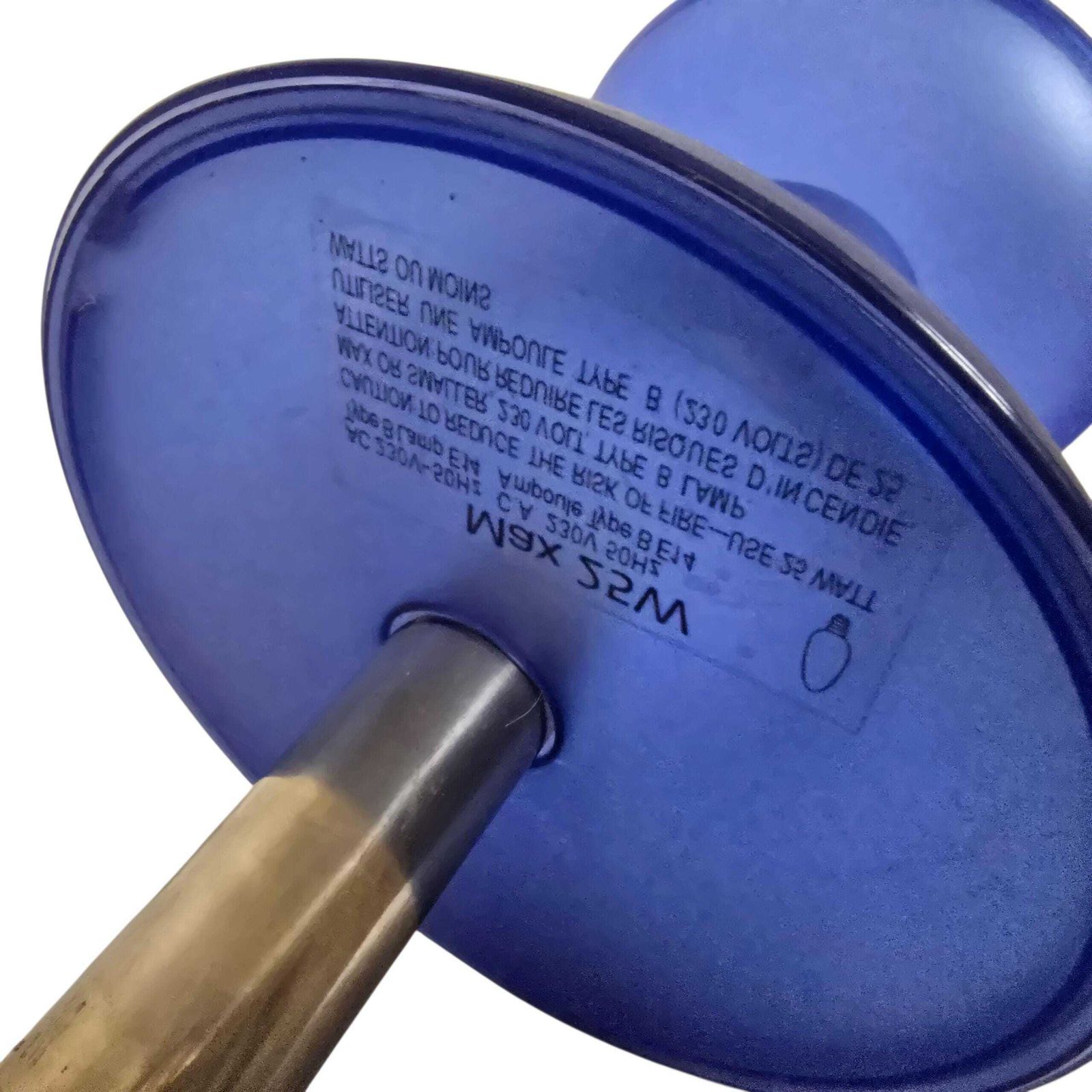 Delightful Vintage Pop Art Lamp Pushpin. Plastic/Cork. Justin Cheung For Visual Gramn. photo vinterior