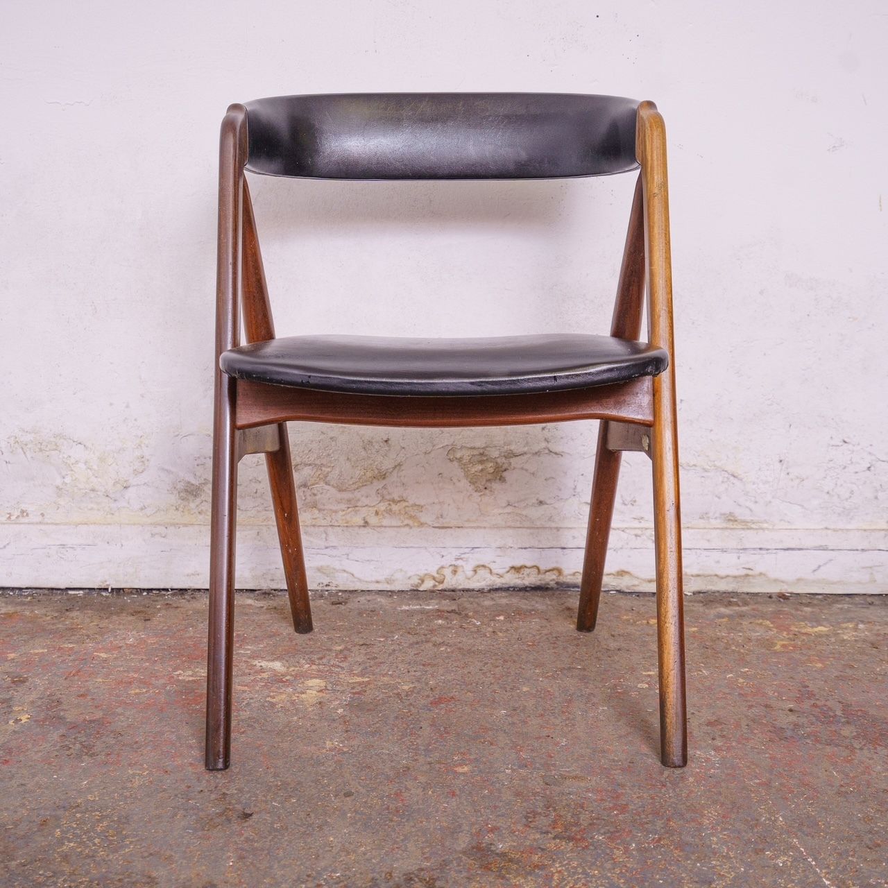 Single Danish Mid Century Teak Chair By Kai Kristiansen For Farstrup, Model 205. photo furniture