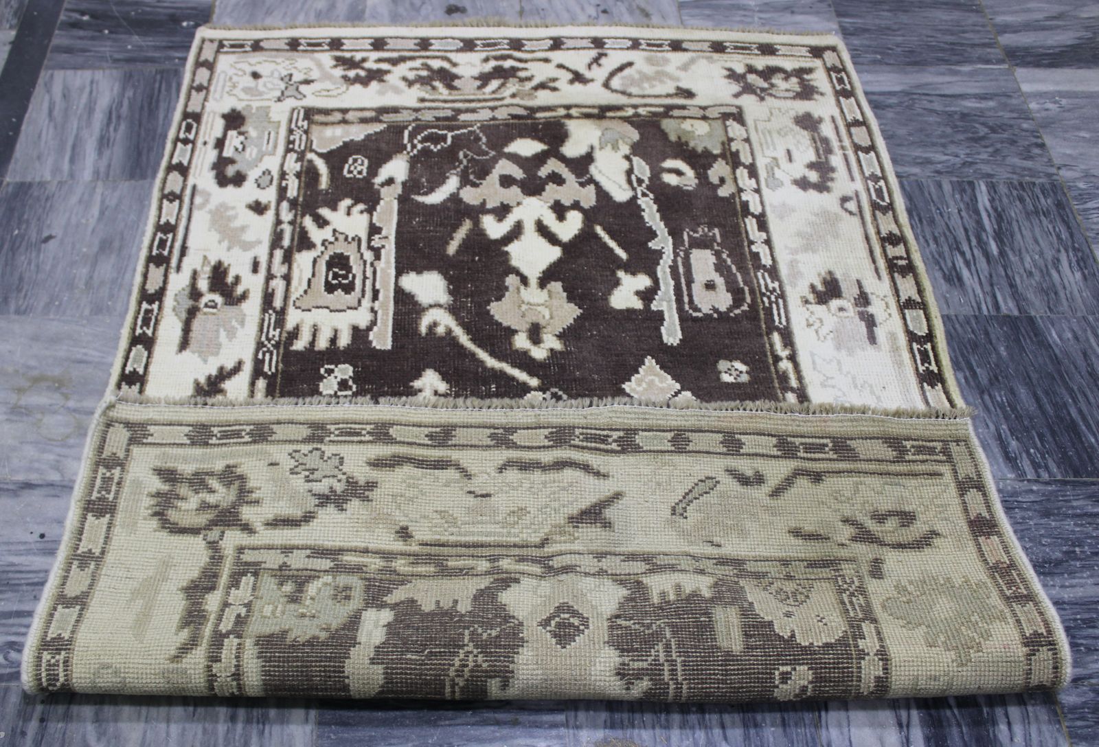 4x6 Classic Oushak Turkish Living Room Bedroom Area Rug photo vintage