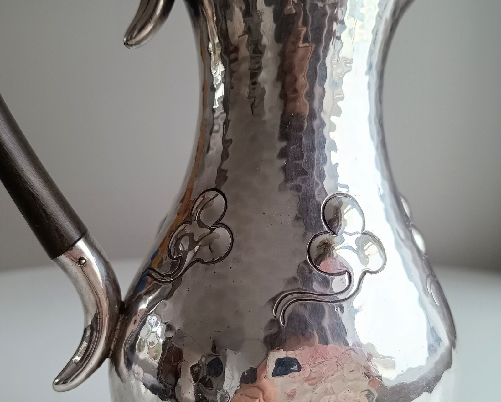 Home Decor Liberty Style Arts & Crafts Mappin Webb  Princes Plate Hammered Cessationist Coffee Pot photo
