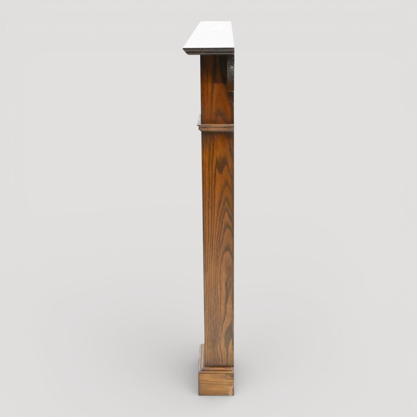 Old Charm Fire Surround Mantle Piece Solid Oak Finish Model 2294 Free Delivery* photo vinterior