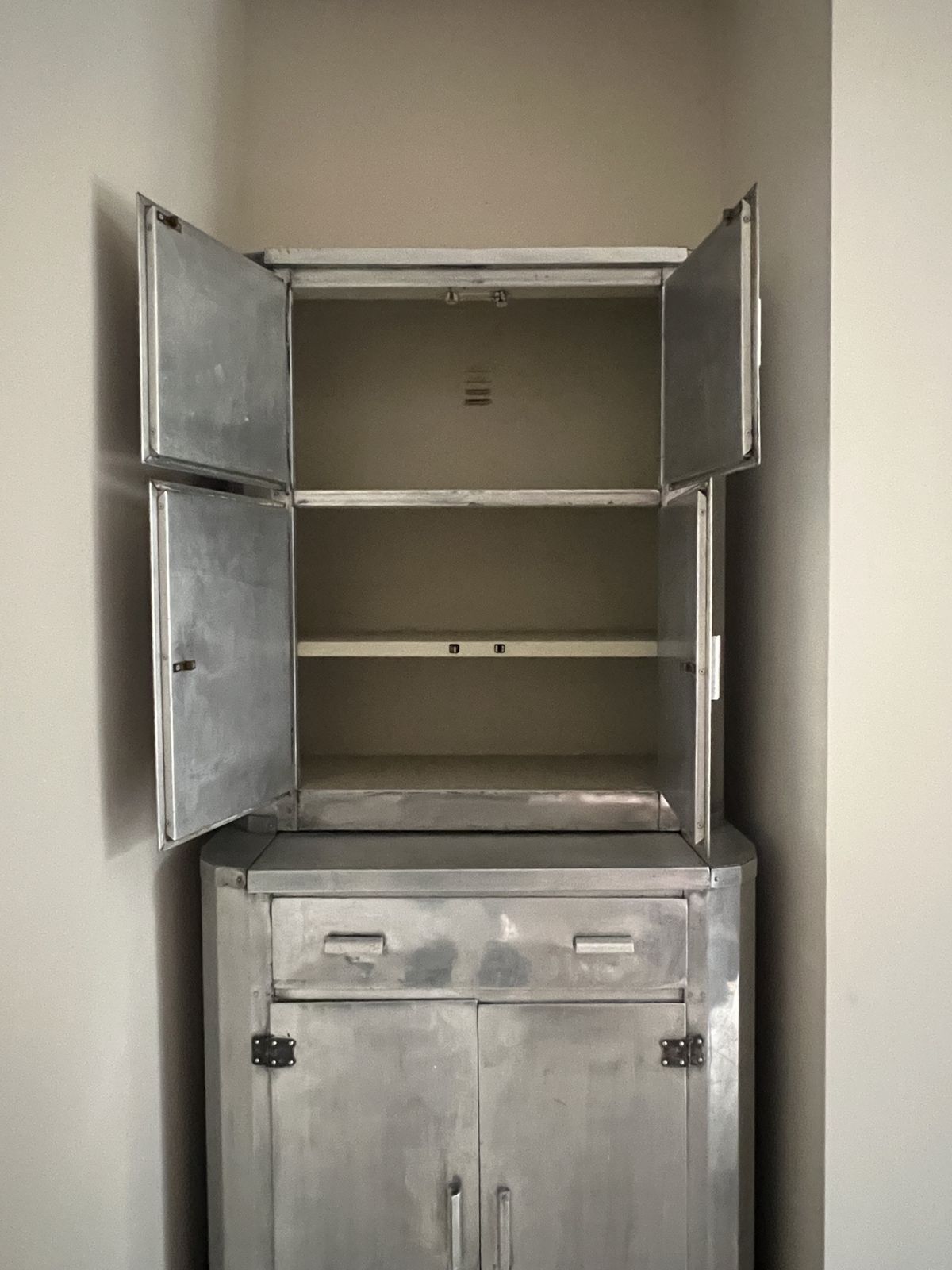 Aluminium Kitchen Larder Cabinet photo furniture