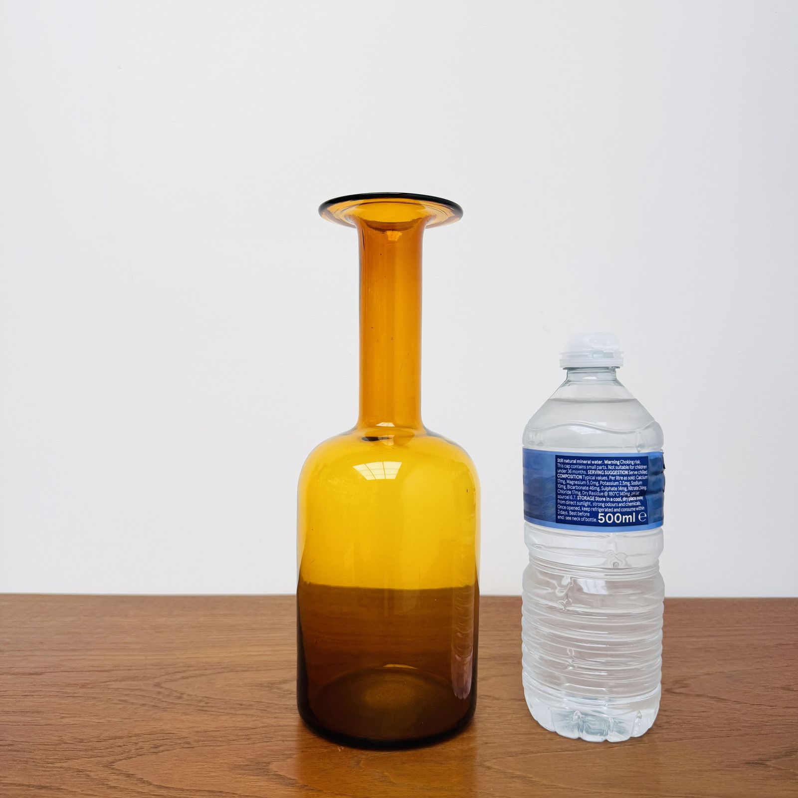 1850.0 Danish “Floor Vase” Set By Otto Brauer For Holmegaard photo