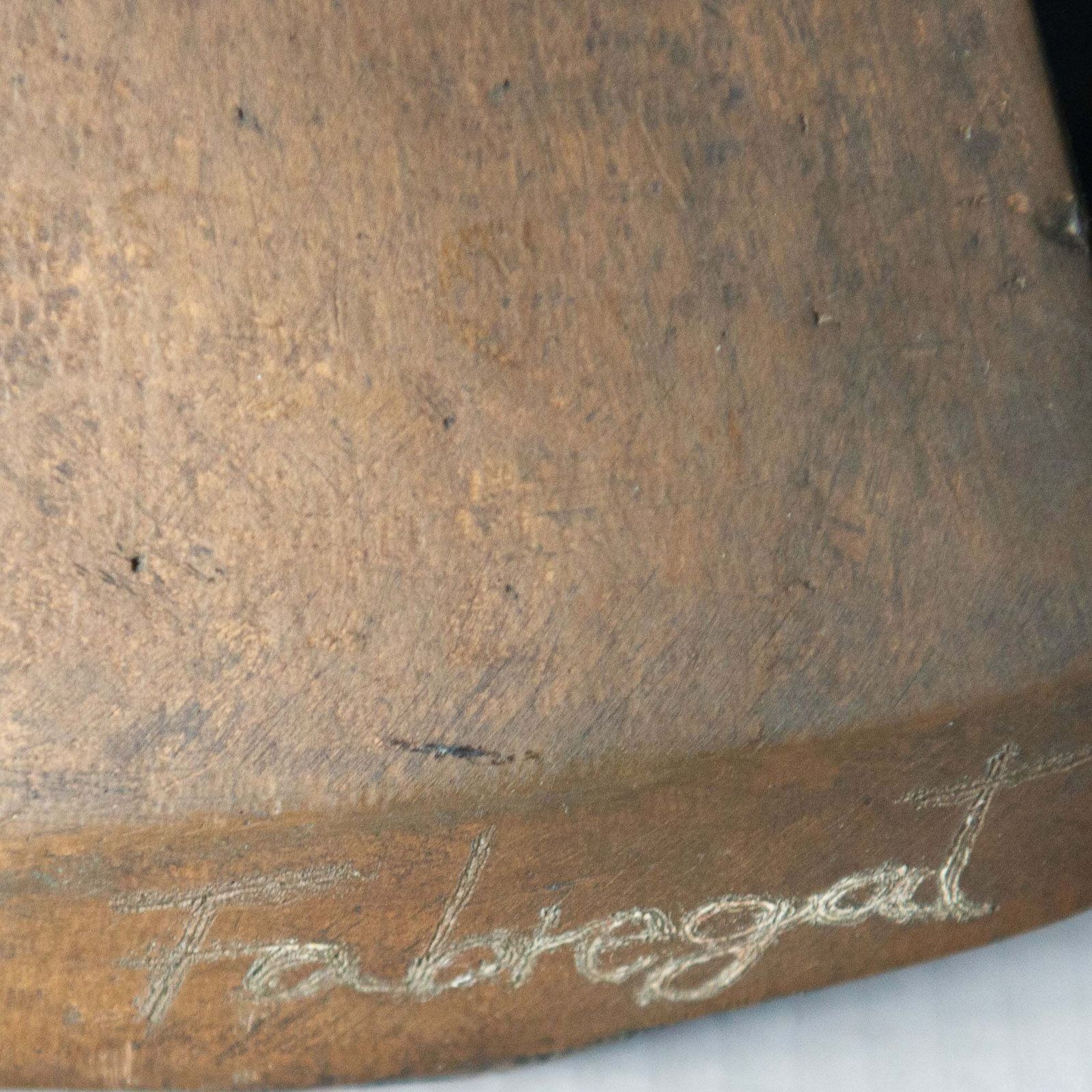 photo for sale Modernistisch Bronzen Buste – Gesigneerd Fabregat