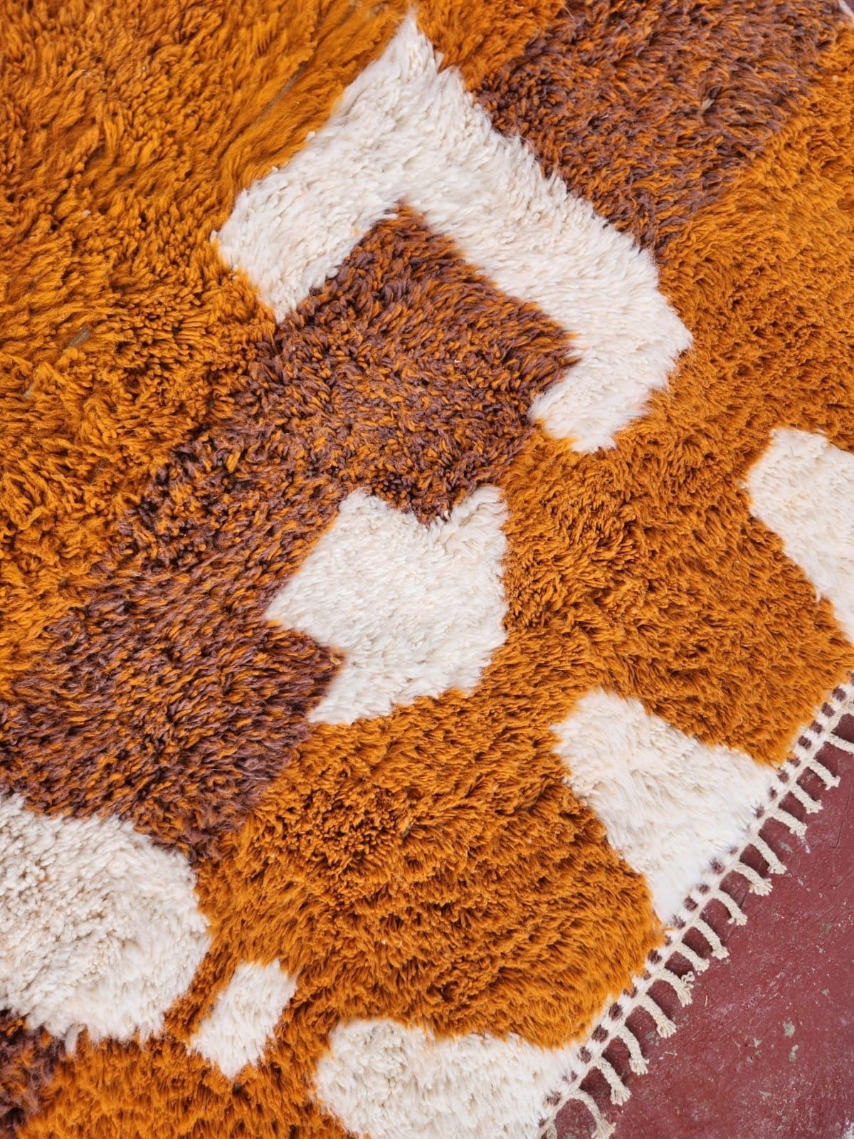 Large Handmade Moroccan Beni Ourain Rug   300x200cm   Natural Wool Berber Carpet photo vinterior