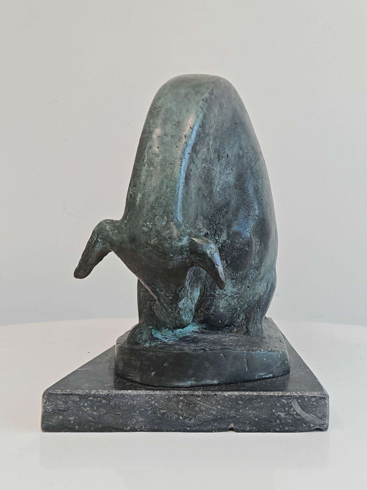 Brutalist Bronze Sulpture, "Bull" By Alfred Hrdlicka, Austria Late 20th Century photo vinterior