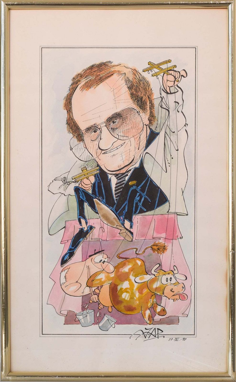 Karikatuur Van Een Poppenspeler – Jaume Paltre photo furniture