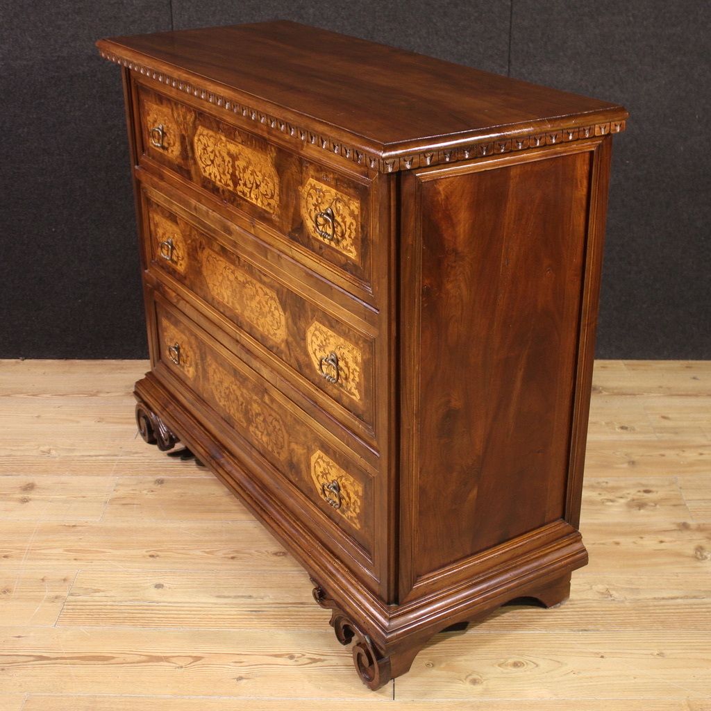 photo furniture Great 20th Century Inlaid Chest Of Drawers