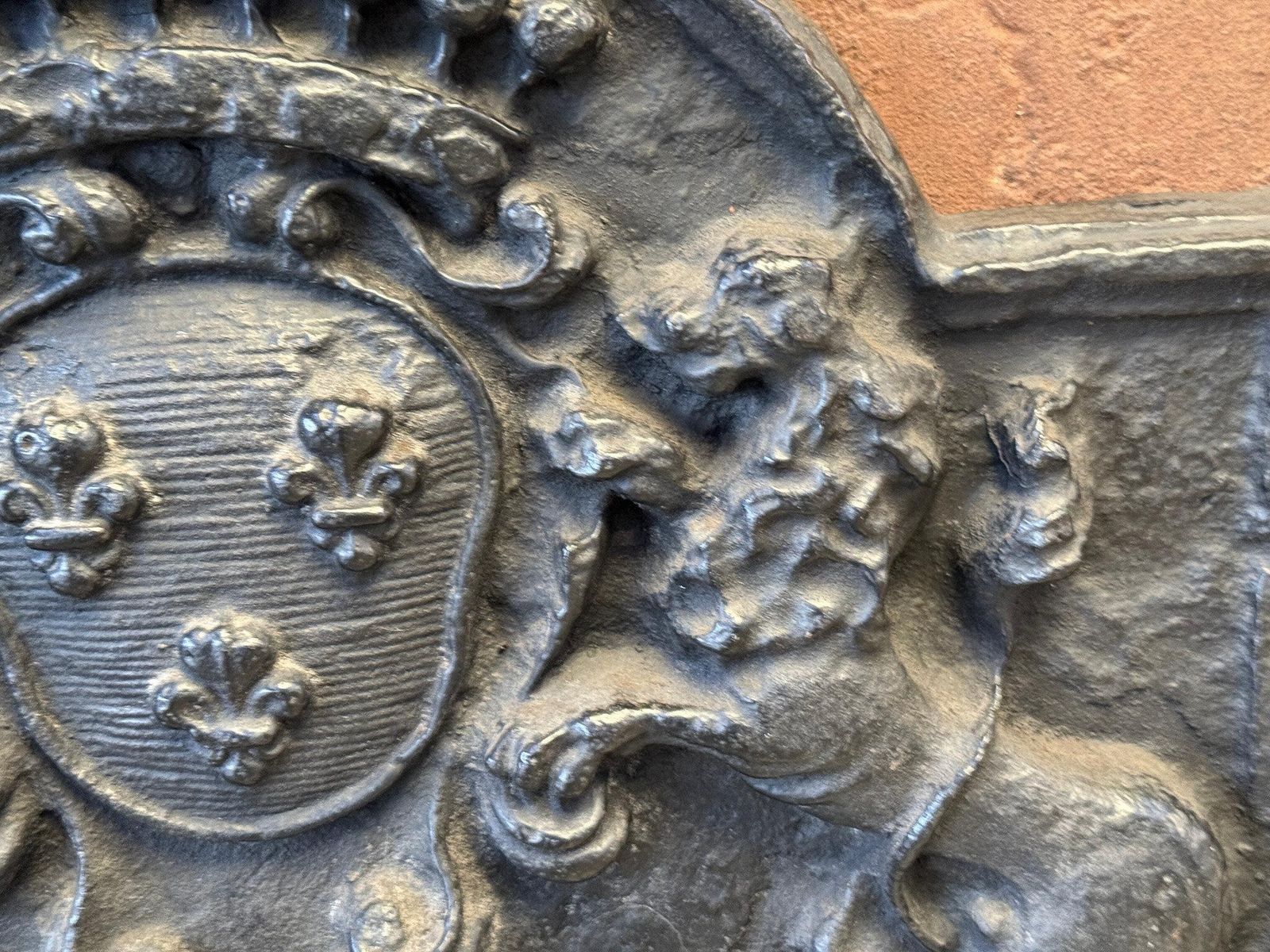 20th Century Louis XIV Style 'Arms Of France' Fireback / Backsplash photo buy