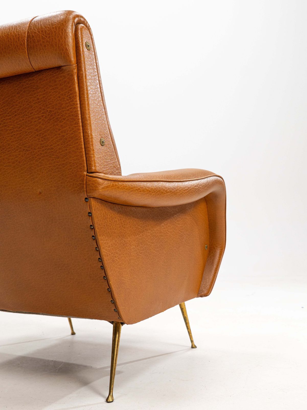 Italian Armchair In Style Of 'Lady' By Marco Zanuso For Arflex,1950s photo vintage