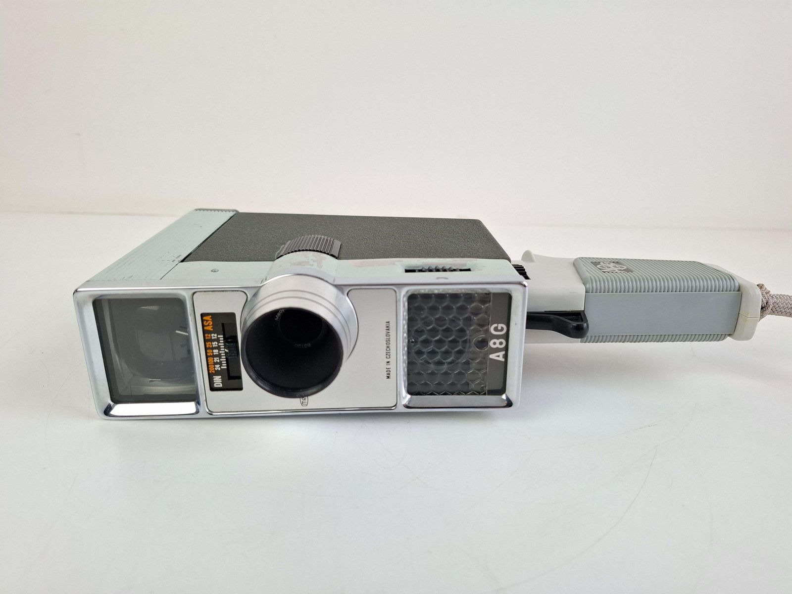 1960s Meopta A8g Czechoslovak Handheld Film Movie Camera With Original Case photo vinterior