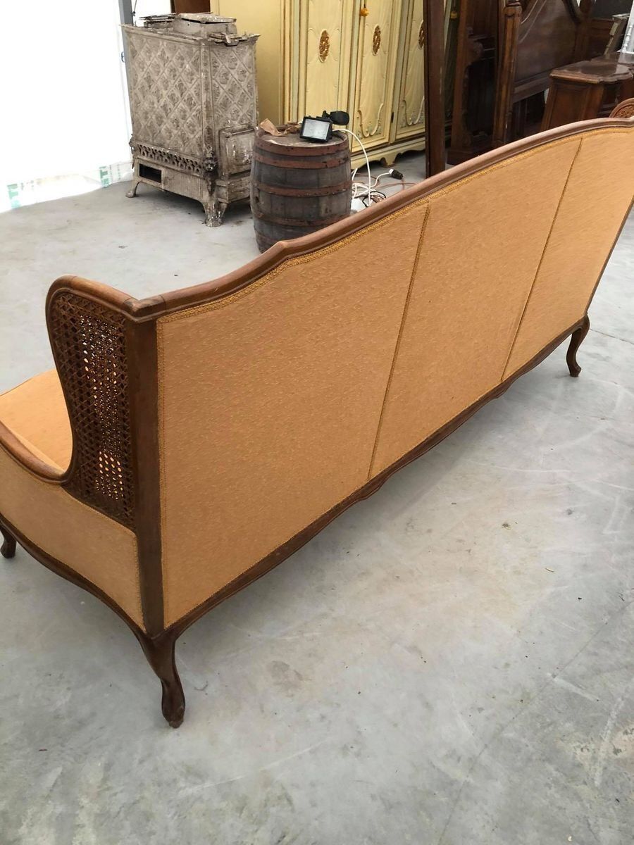 photo vinterior Mid Century Italian Velvet Sofa In The Style Of Paolo Buffa 1950s
