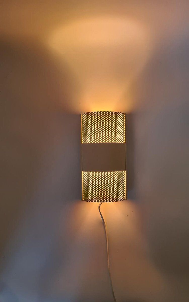 photo furniture Model 319640 Wall Lamps In Metal From David Gl Belysning, Denmark, 1970s, Set Of 2