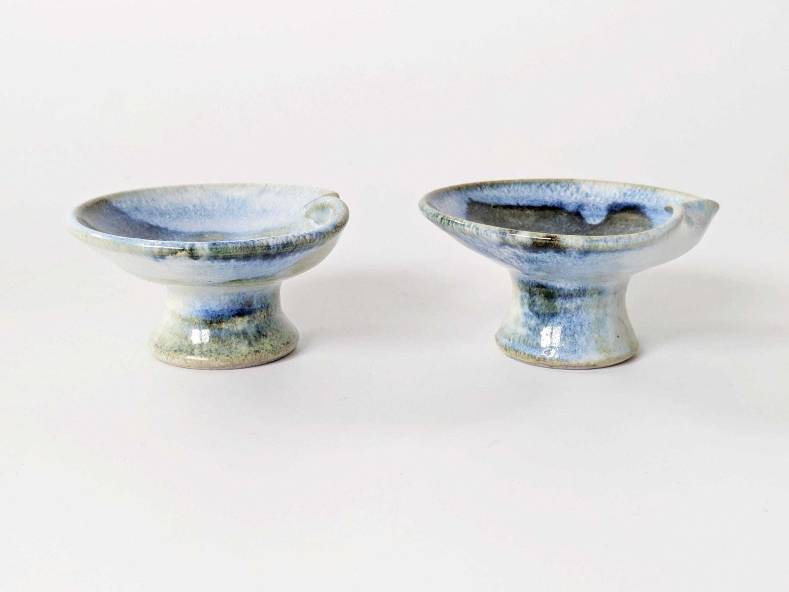 Pair Of Mid Century German Studio Pottery Candleholders, Handmade, Till Sudeck, 1960s photo buy