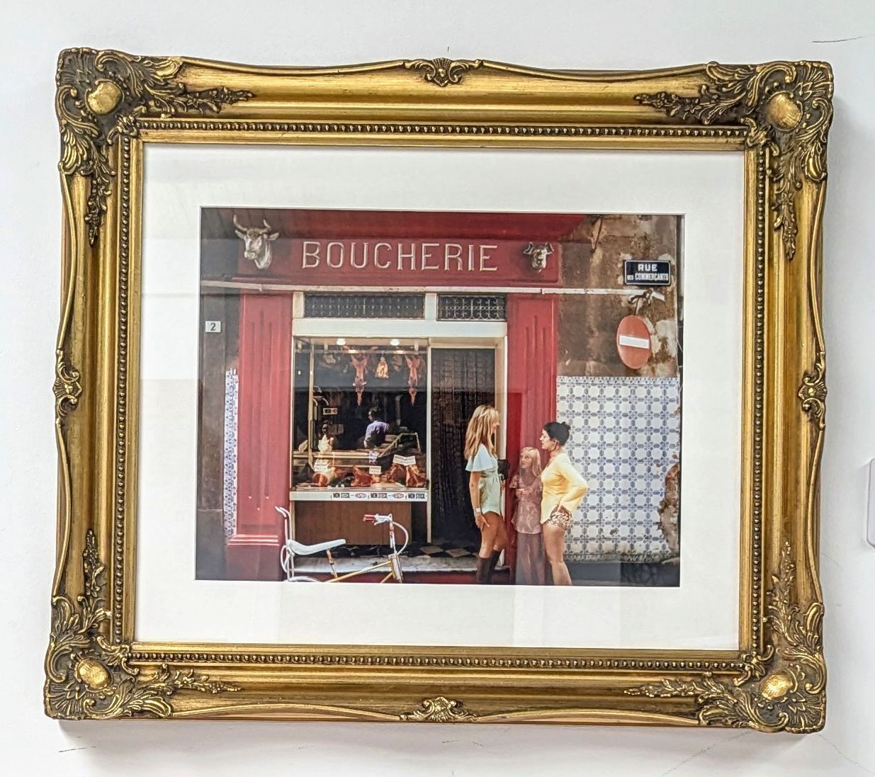 Saint Tropez Boucherie' By Slim Aarons Open Edition  Delivery Available 0014.