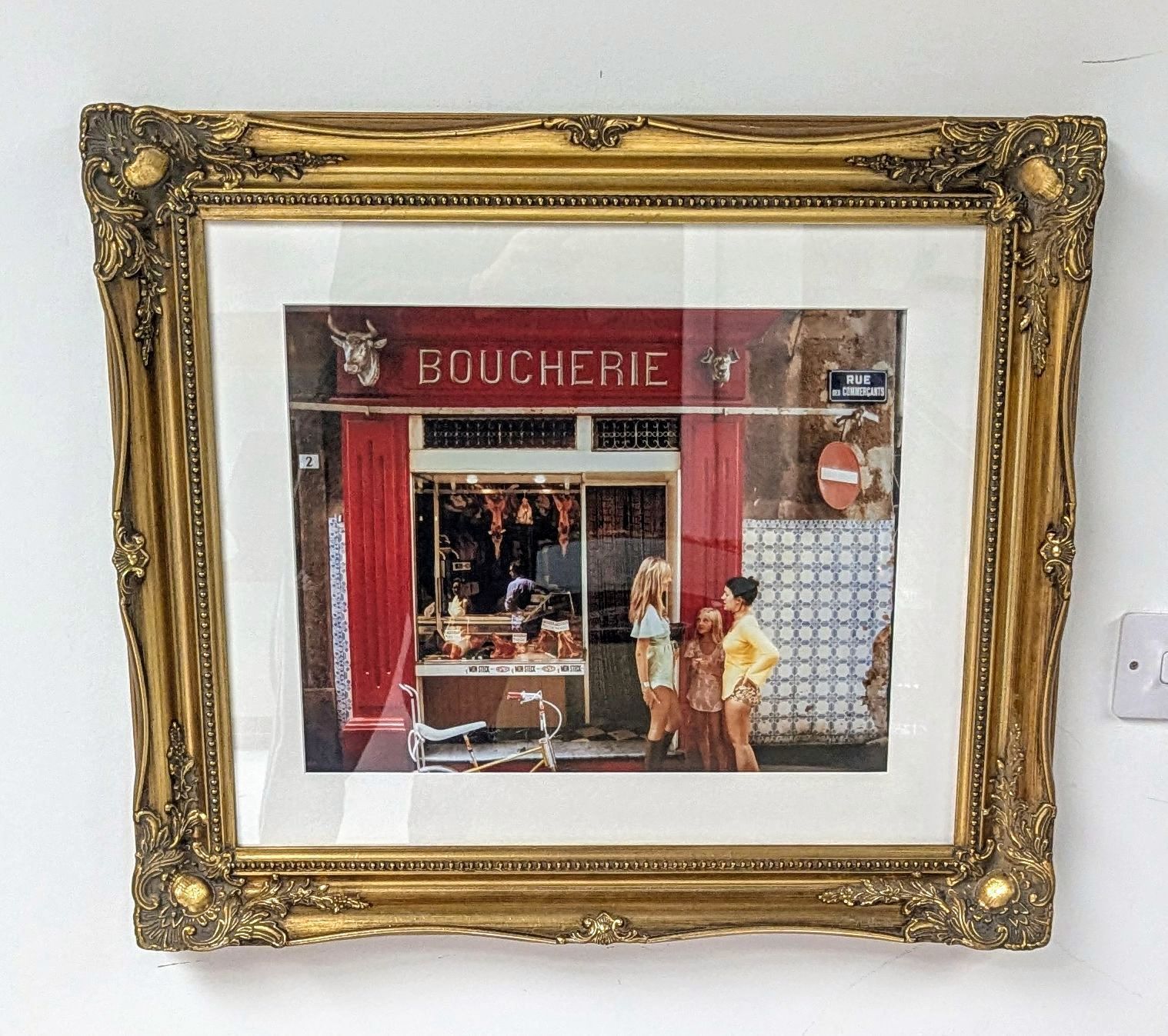 Art Saint Tropez Boucherie' By Slim Aarons Open Edition  Delivery Available 0014. photo