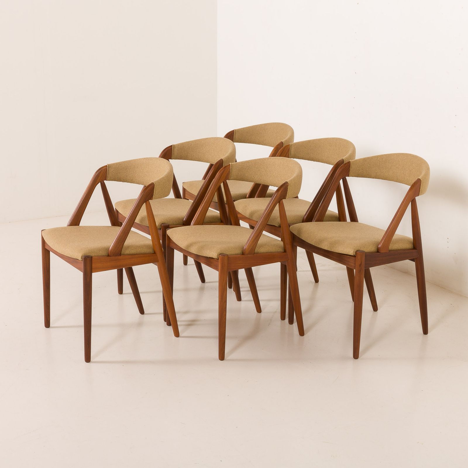 Kai Kristiansen Model 31 Chairs, Set Of 6, Denmark 1960s photo 2993.0