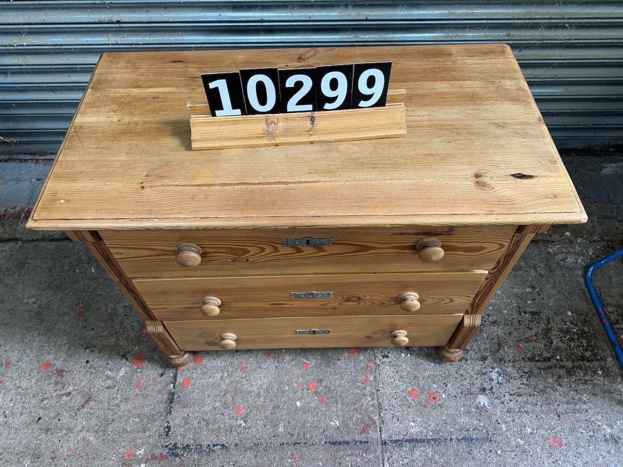 3 Drawer Chest  Restored And Waxed photo for sale