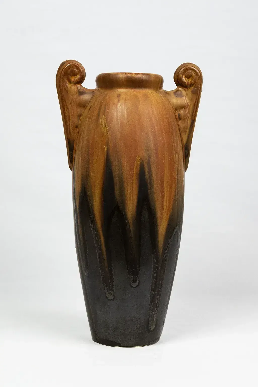 Large Stoneware Vase With A Flamed Glaze – Gilbert Méténier, Gannat, Late Art Nouveau Circa 1920 photo buy