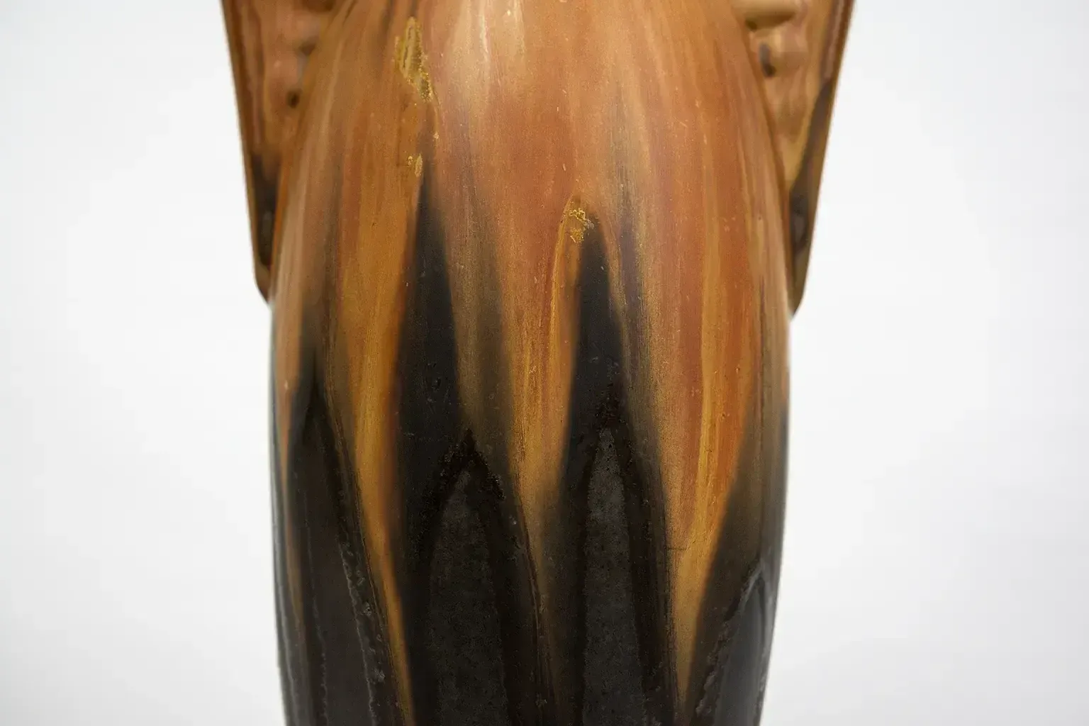 photo furniture Large Stoneware Vase With A Flamed Glaze – Gilbert Méténier, Gannat, Late Art Nouveau Circa 1920