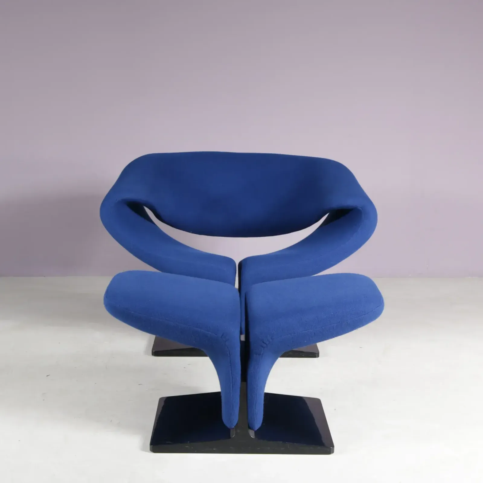 Pierre Paulin “Ribbon” Chair With Stool For Artifort, Netherlands 1970 photo furniture
