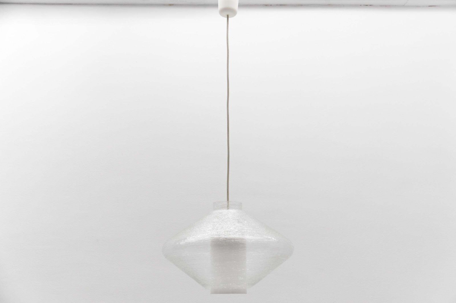 Double Glass Shade In Opal And Textured Glass In The Wagenfeld Style, 1960s photo furniture