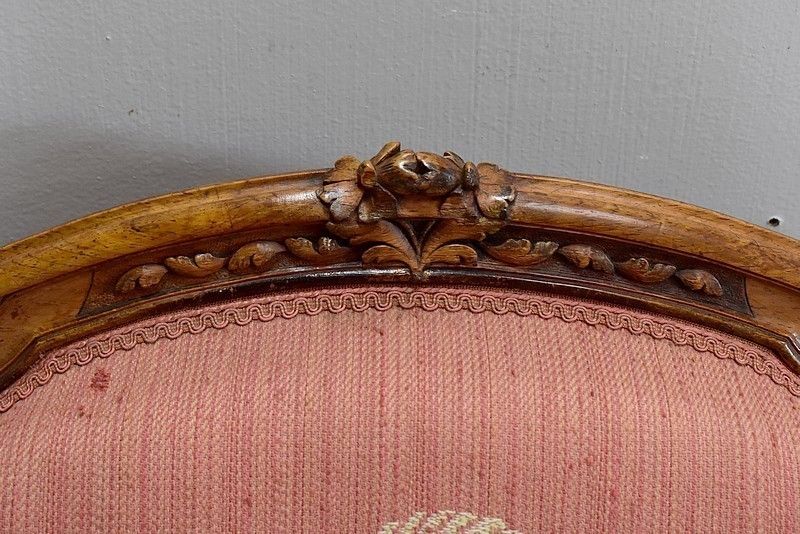 Pair Of Convertible Armchairs In The Queen, 19th Century photo for sale