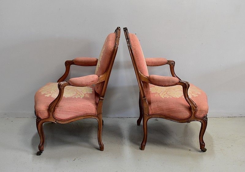 Pair Of Convertible Armchairs In The Queen, 19th Century photo buy