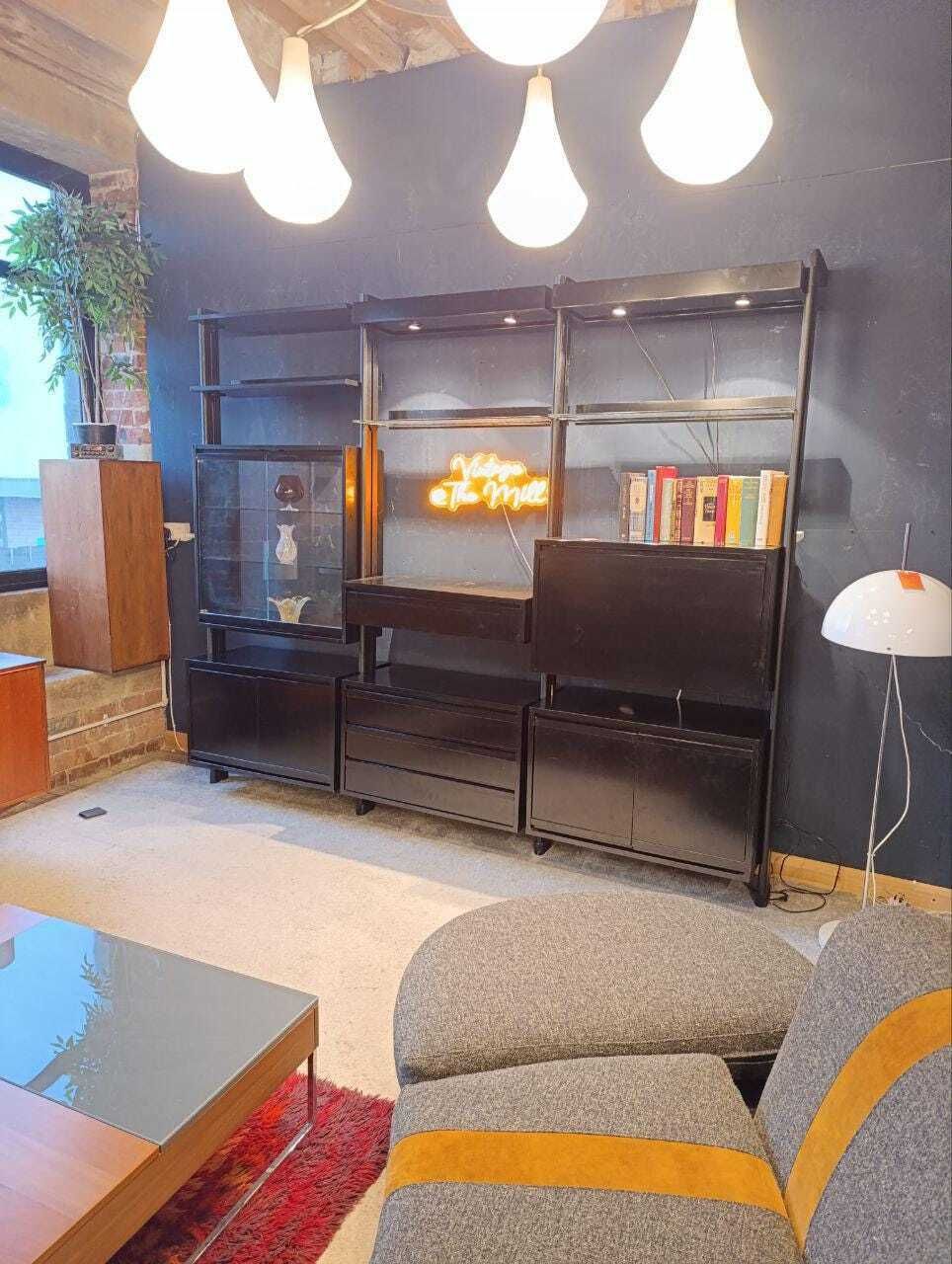 Michel Ducaroy For Ligne Roset Modular Wall System With Integrated Bar & Architectural Lighting   2020 Edition photo 2995.0
