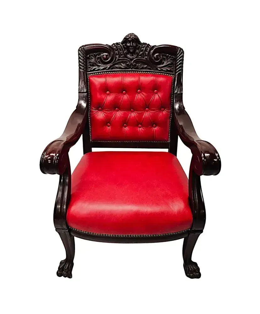 A Very Fine And Unusual Pair Of 19th Century Country House Ladies And Gentlemans Armchairs photo 8241.9006