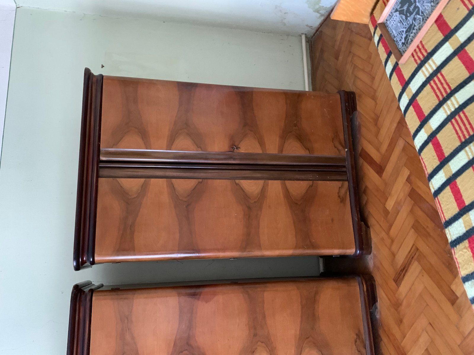 Art Deco Cabinet, 1930s, Set Of 2 photo Furniture
