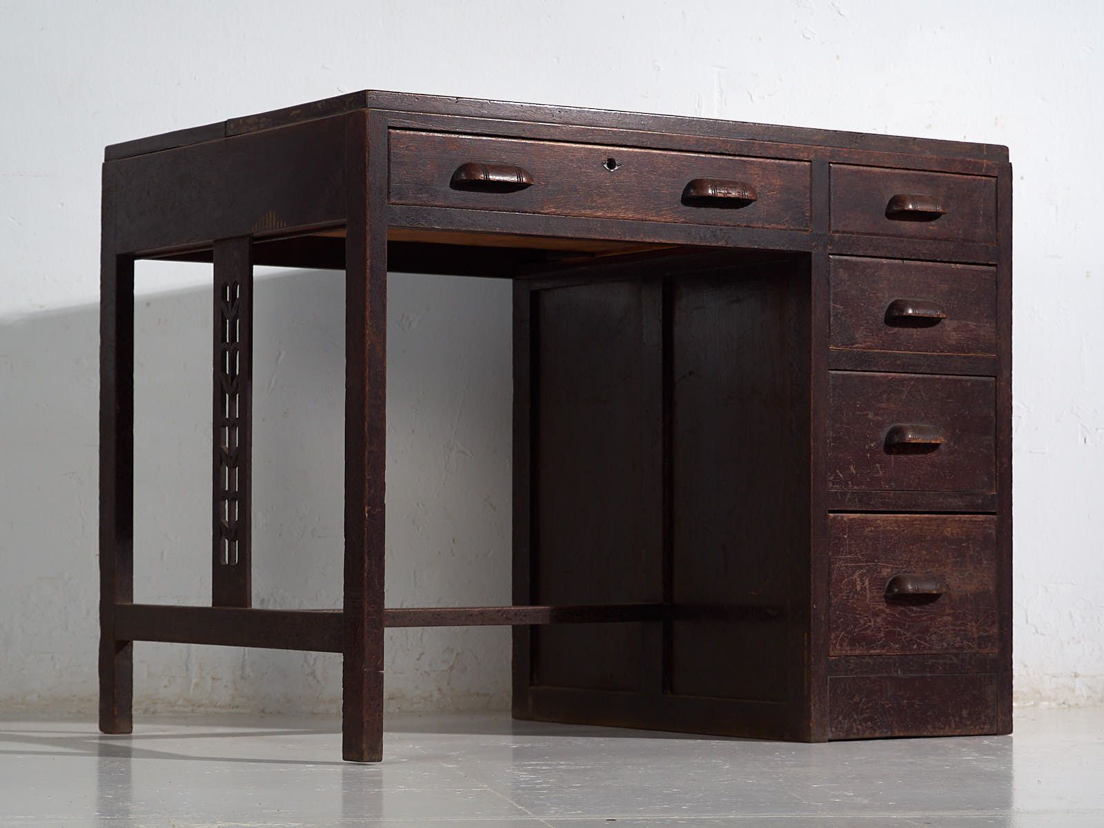 Antique Japanese Desk – Showa Period (C.1926 1970) #40 photo vinterior