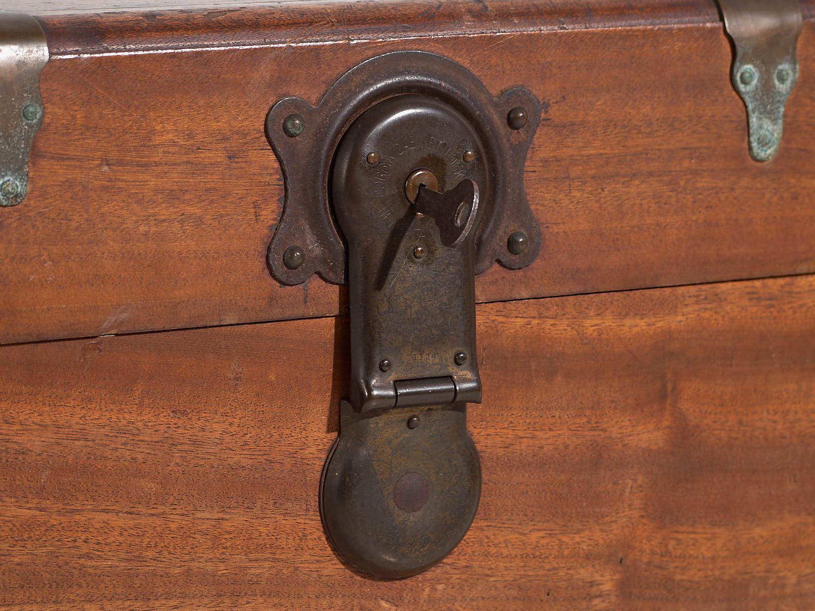 Antique Japanese Camphorwood Trunk – Meiji Period (C.1890 1912) #76 photo for sale