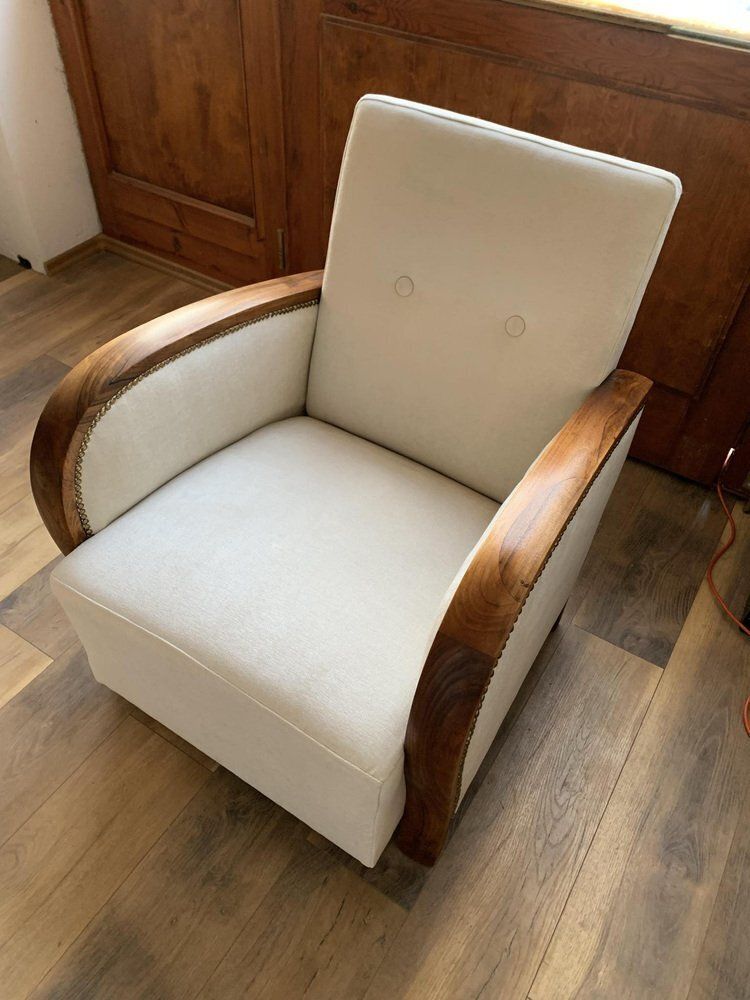 Set Of Hungarian Art Deco Armchair, 1930s photo furniture