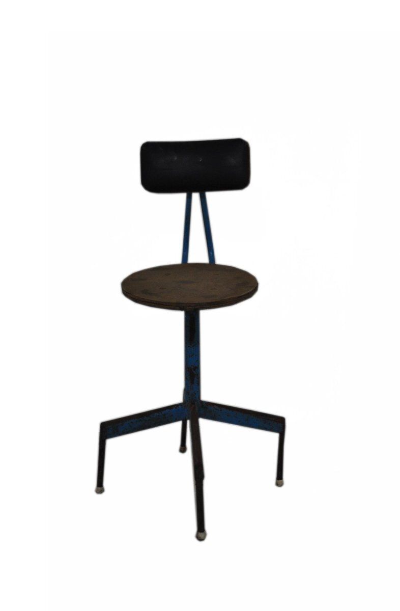 Mid Century Industrial Iron Chair, 1960s photo buy