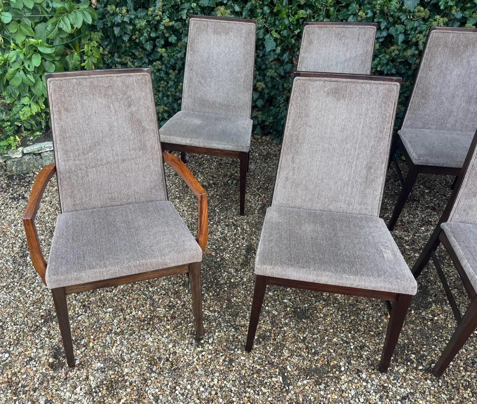 Mid Century Danish Rosewood Dining Chairs By Dyrlund photo vinterior