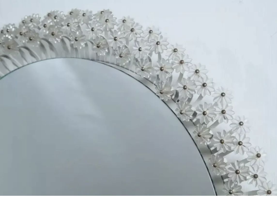 Mid Century Backlit Mirror By Emil Stejnar For Rupert Nikoll, 1950s photo furniture