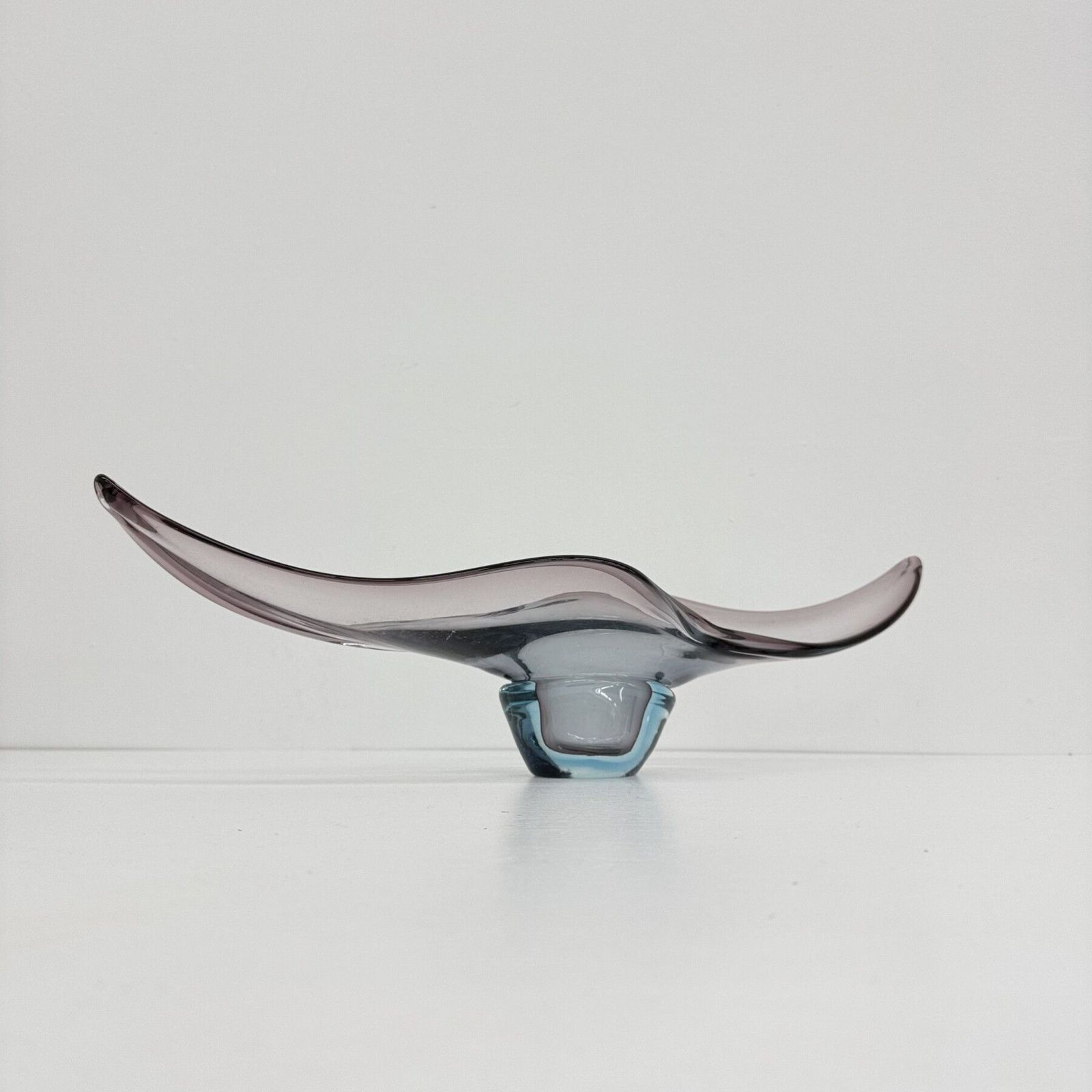 Murano Sommerso Glazen Schaal, Ca. Jaren 1960, Italië photo for sale