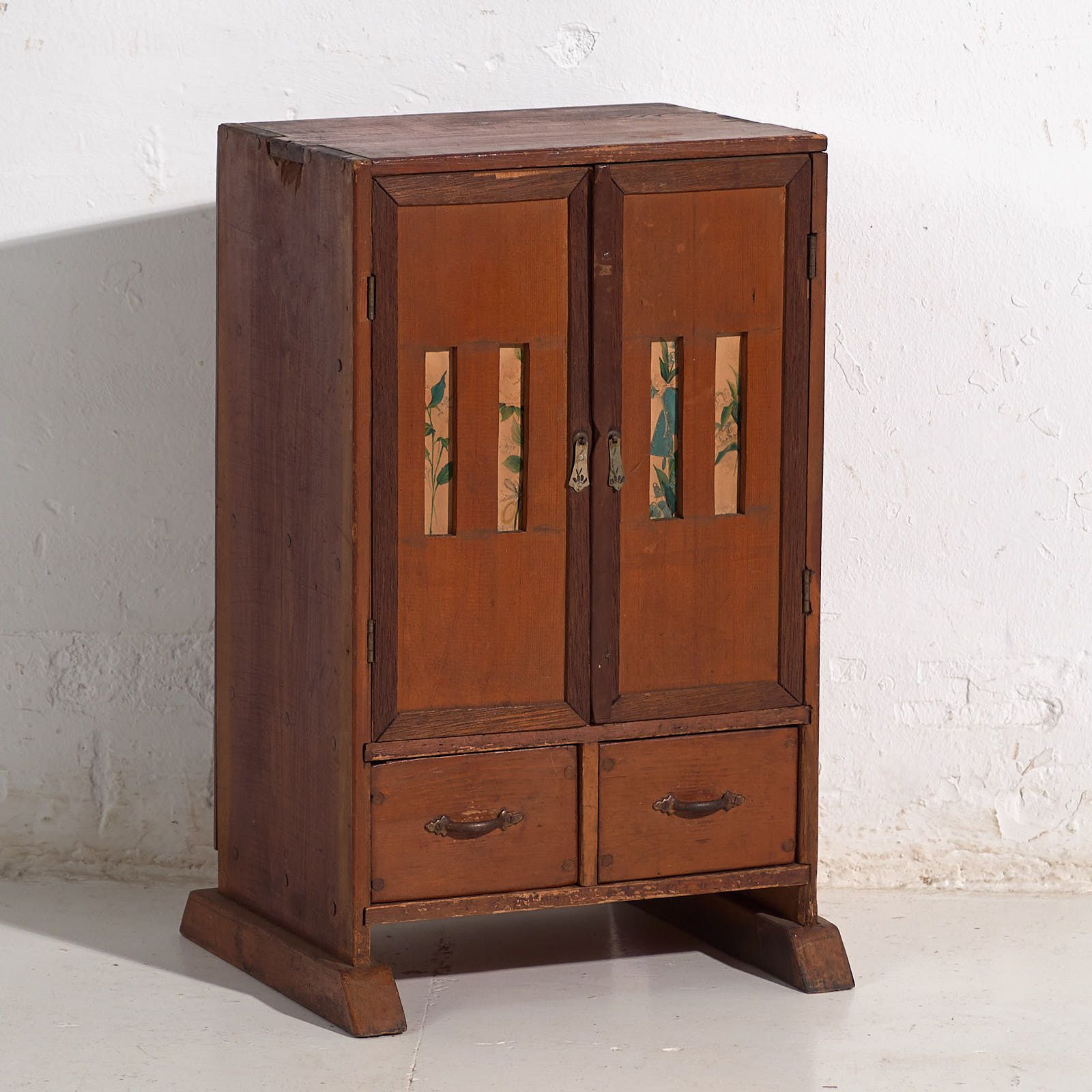 Small Antique Japanese Kodansu Cabinet – Meiji Taishō Period (C.1868 1926) #16