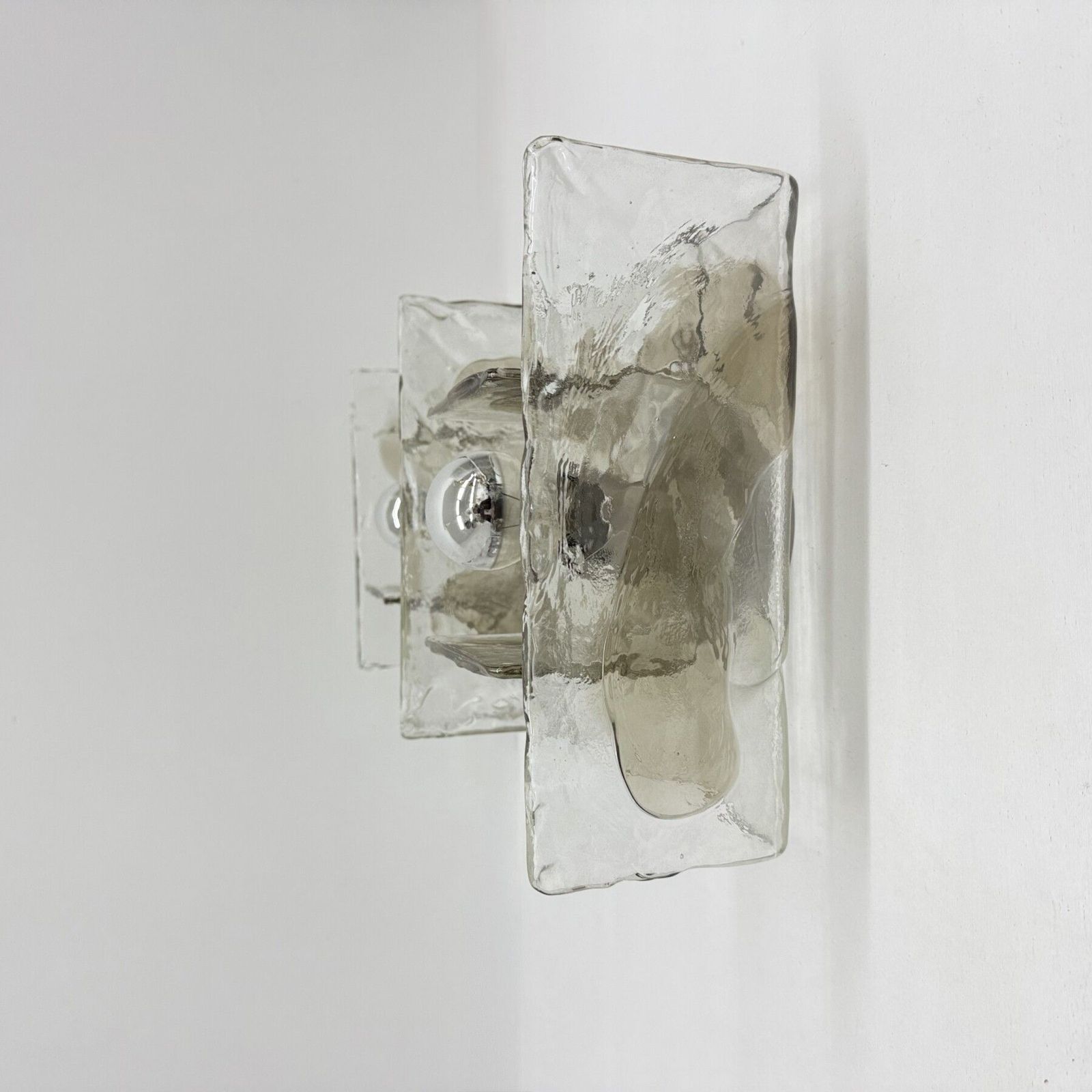 Lighting Lp257 Wall Lamps By Carlo Nason For Mazzega, Italy, 1970s, Set Of 2 photo