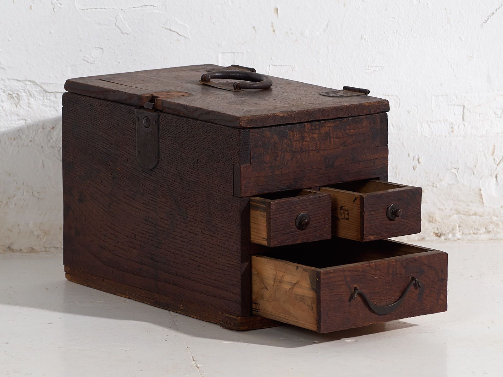 Antique Japanese Box With Drawers – Late Meiji Period (C.1890 1910) #25 photo furniture