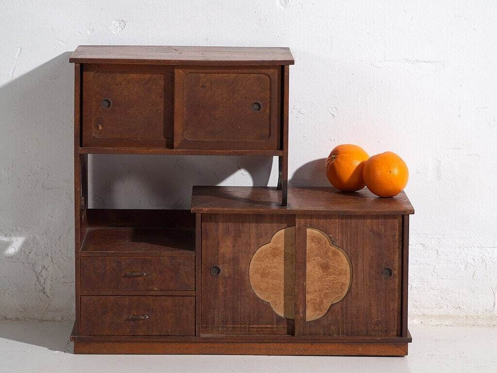 Furniture Compact Japanese Tabletop Tansu – Meiji Period (C.1890 1910) #38 photo