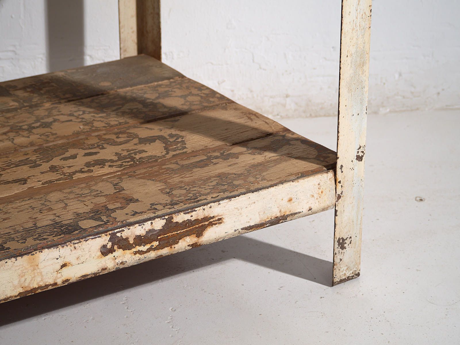 Industrial Work Table With Drawers (C.1940) #75 photo Furniture