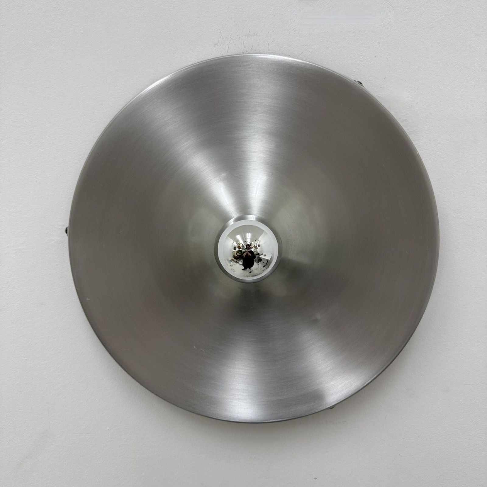 Mid Century Design Large Disc Lamp , 1970s Attributed To Charlotte Perriand For Les Arcs photo vintage