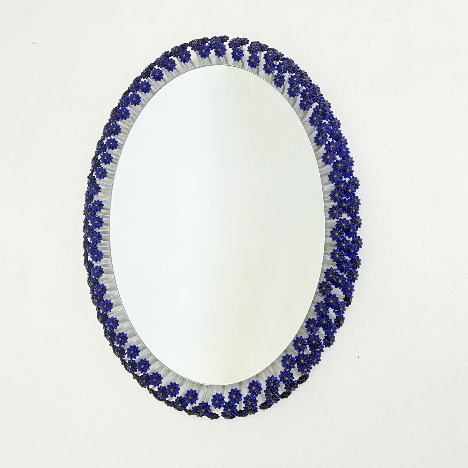 Vintage Large Back Light Mirror By Emil Stejnar For Rupert Nikoll 1950s