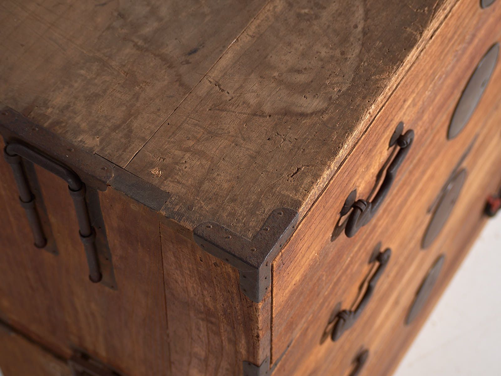 Antique Japanese Multi Drawer Tansu – Meiji Period / Taishō (C.1868 1926) #16 photo for sale