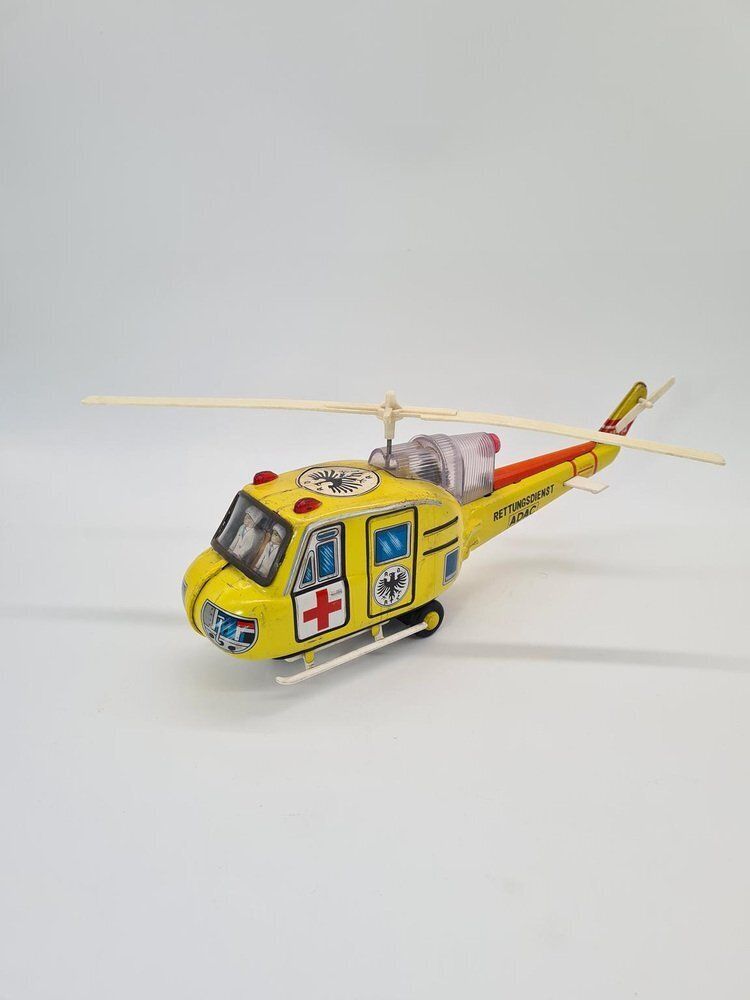 Metal Rescue Helicopter From Adac, 1960s photo for sale